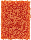 Kryolan Orange Stipple Sponge 