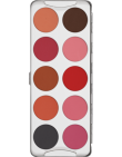 Kryolan Blusher Palette 10 Colours