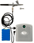 Kryolan HD Micro Compressor X321 & Airbrush Gun