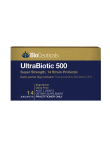 BioCeuticals Ultrabiotic 500 14 Sachets