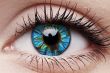 ColourVUE Crazy Lens Blue Streak Contact Lens