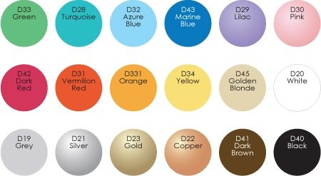 Kryolan Hairspray Colours