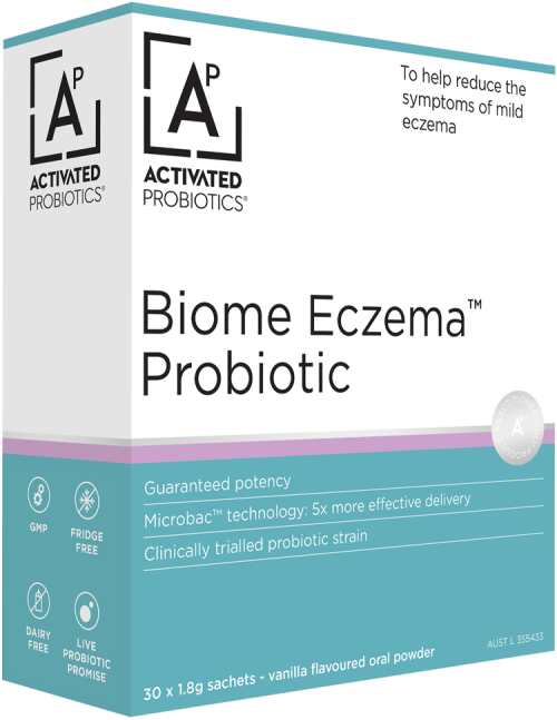 Activated Probiotics Biome Eczema Probiotic 30 Sachets Fitchs