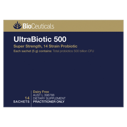 Bioceuticals UltraBiotic 500 14 Sachets (70g)
