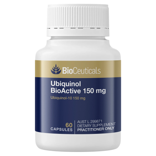 Bioceuticals Ubiquinol BioActive 150mg 60 Soft Capsules