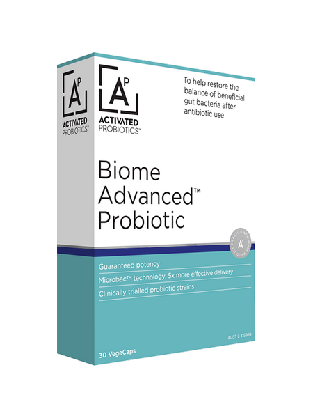 Activated Probiotics Biome Advanced Probiotic 30 VegeCaps