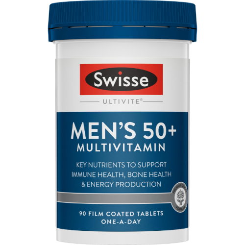 Swisse Ultivite Men's 50 + Multivitamin 90 Tablets