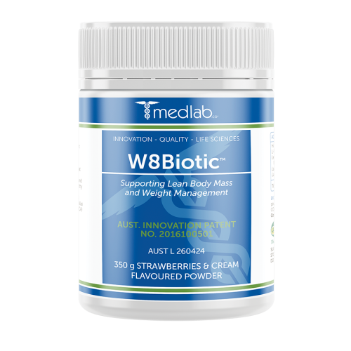 Medlab W8Biotic Strawberries & Cream 350g