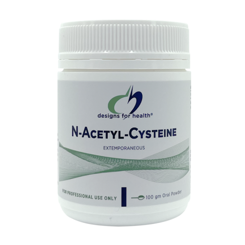 Designs for Health N-Acetyl-Cysteine (NAC) Powder 100g