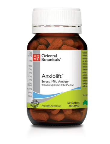 Oriental Botanicals Anxiolift 60 Tablets
