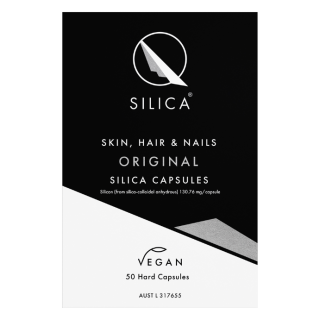 Qsilica Skin, Hair & Nails Original Silica Capsules 50 Capsules