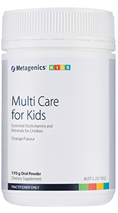 Metagenics Multi Care for Kids Orange flavour 170 g Oral Powder