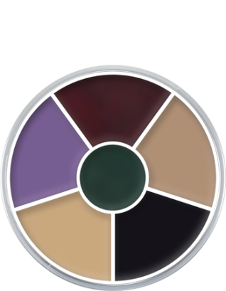 Kryolan Bruise Wheel 6 Colours