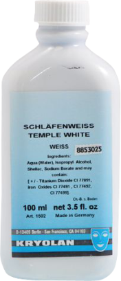 Kryolan Temple White 100ml