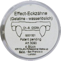 Kryolan Gelatin Fang Teeth (4)