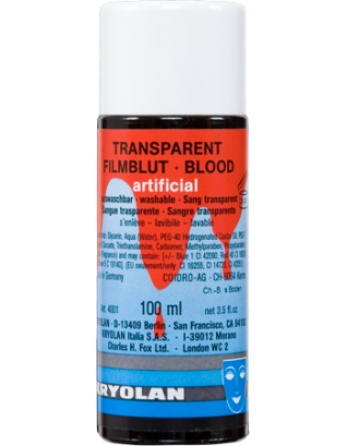 Kryolan Transparent Blood 100ml