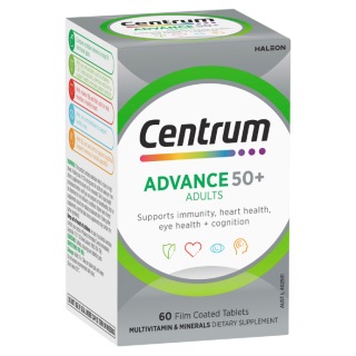 Centrum Advance 50+ 60 Tablets