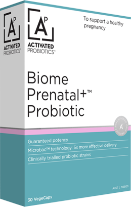Activated Probiotics Biome Prenatal+ Probiotic 30 VegeCaps