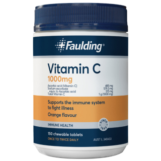 Faulding Vitamin C 1000mg 150 Tablets