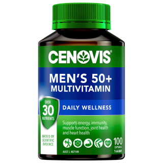 Cenovis Men's 50+ Multivitamin 100 Capsules