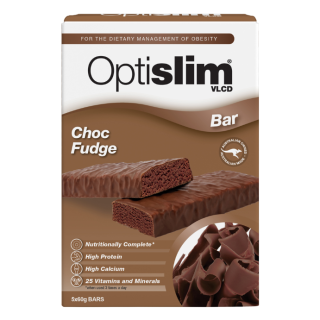 OPTISLIM VLCD Choc Fudge Bar 5 x 60g
