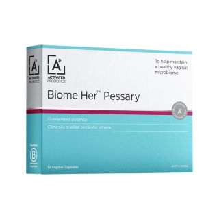 Activated Probiotics Biome Her Pessary 10 Vaginal Capsules