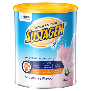 Sustagen Hospital Formula Strawberry Flavour 840g