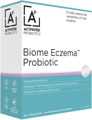 Activated Probiotics Biome Eczema Probiotic 30 Sachets