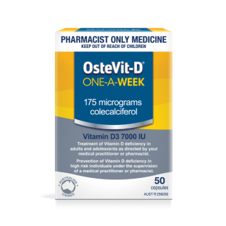 Ostevit D One-A-Week Vitamin D3 7000IU 50 Capsules