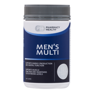 PHARMACY HEALTH Mens Multi 120 Tablets