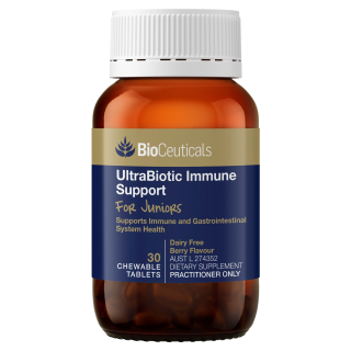 Bioceuticals UltraBiotic Immune Support For Juniors 30 Chewable Tablets
