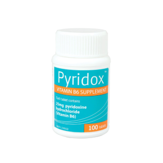 Pyridox Vitamin B6 Supplement 100 Tablets