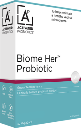 Activated Probiotics Biome Her Probiotic 30 VegeCaps