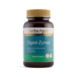 Herbs Of Gold Digest-Zymes 60 VegeCaps