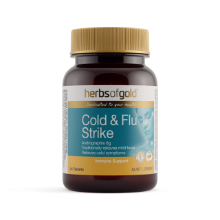 Herbs Of Gold Cold & Flu Strike 14 Capsules