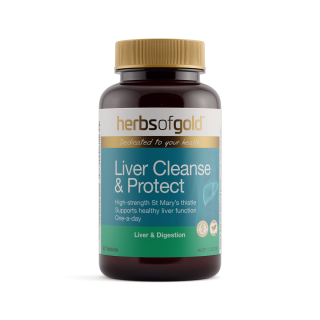 Herbs Of Gold Liver Cleanse & Protect 60 Tablets