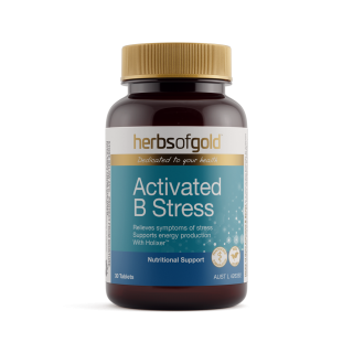 Herbs Of Gold Activated B Stress 30 Tablets