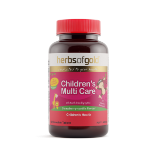 Herbs Of Gold Children's Multi Care 60 Chewable Tablets