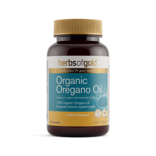 Herbs Of Gold Organic Oregano Oil 60 Capsules
