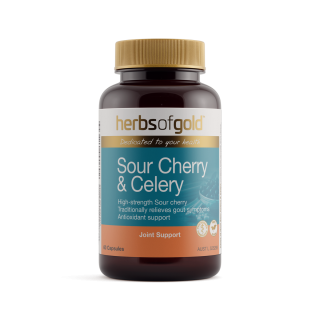 Herbs Of Gold Sour Cherry & Celery 60 Capsules