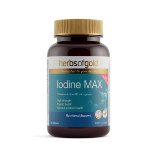 Herbs Of Gold Iodine Max 60 Tablets