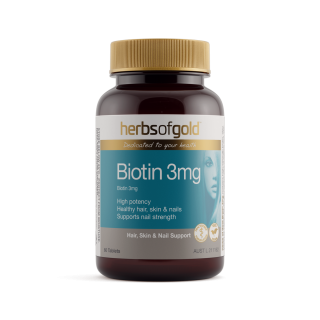 Herbs Of Gold Biotin 3mg 60 Tablets