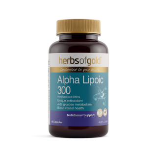 Herbs Of Gold Alpha Lipoic 300 60 Capsules