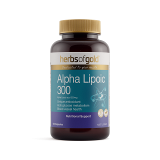 Herbs Of Gold Alpha Lipoic 300 120 Capsules