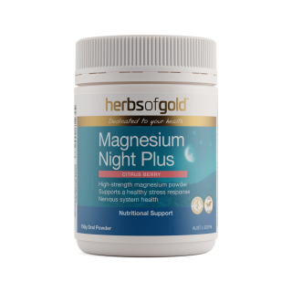 Herbs Of Gold Magnesium Night Plus 150g Powder