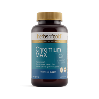 Herbs Of Gold Chromium MAX 120 Capsules