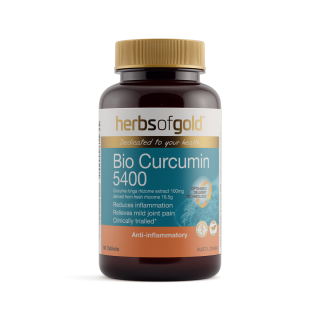 Herbs Of Gold Bio Curcumin 5400 60 Tablets