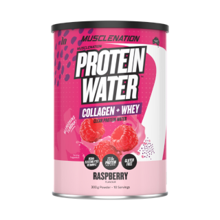 Muscle Nation Protein Water Raspberry Flavour 300g