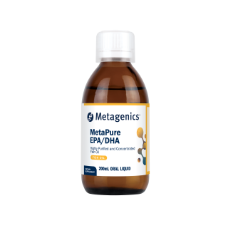 Metagenics MetaPure EPA/DHA Citrus Berry 200ml Liquid