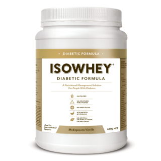 Isowhey Diabetic Formula Vanilla 640g